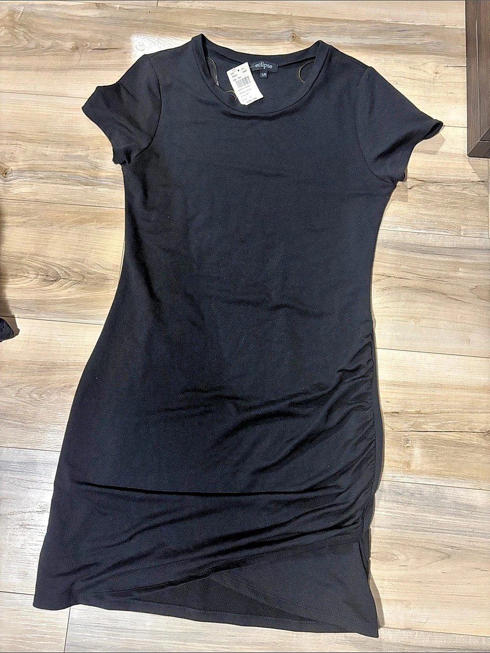 Eclipse Black Mini Dress10